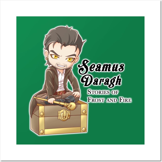 Seamus Daragh Chibi, The Vampirate Wall Art by KimbraSwain